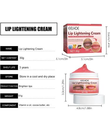 30g Dark Lip Lightener Lip Balm Nourishing Lip Balm Fresh Lips Lightening Moisturizing Conditioner Organic Lips Bleaching Cream Treatments - Buy Online on GoSupps.com