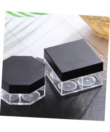 POPETPOP 3pcs Powder Subpackage Case Cosmetic Travelling Bottle Powder Box Makeup Powder Round Size 2 As Shown - Buy Online on GoSupps.com