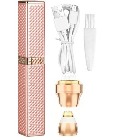 Fovolat Women Shaver for Legs - Electric Women Underarms and Legs 2-in-1 Shaver - Precise Eyebrow Trimming Face Hair Removing Shaver for Camping Business Trips Pink - Buy Online on GoSupps.com
