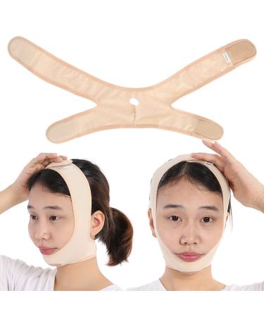 Facial Bandage & Massage Belt - V-Line Face Shaping Chin Lifting & Anti-Fold Solution | Duevin - Buy Online on GoSupps.com