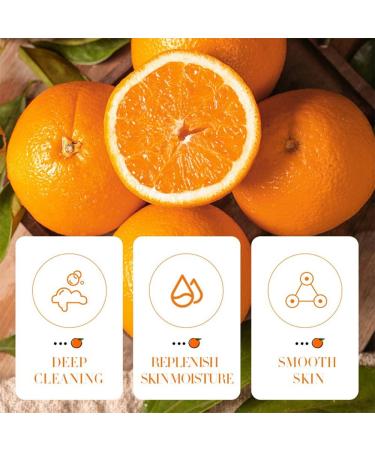 Shop Handmade Orange Scented Cleansing Body Soap | Rich Foam 100g & 300g | International Shipping Available - Buy Online on GoSupps.com