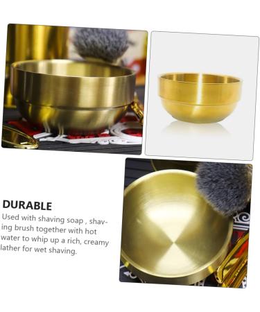 Fomiyes 3ST Foam Dishwasher Razor - Stainless Steel Soap Shaving Cup & Tools - Durable Stirring Bowls - Buy Online on GoSupps.com