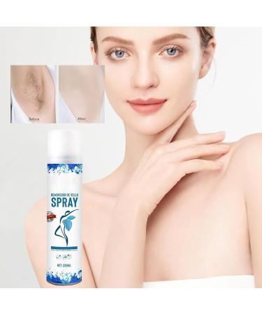  WJnflQN Hair Removal Spray | Soothing Body Solution 220ml Hair Remover - For Underarms Back Legs Intimate Areas and Home Use - Buy Online on GoSupps.com
