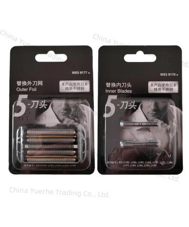 Rasoir Compatible For Panasonic WES9170 WES9177 ES-CV50 LV9A LV9C LV9N LV9Q LV6N LV6Q LV5A LV5B LV5C T te De Coupe Lame En Maille(WES9170 WES9177) - Buy Online on GoSupps.com