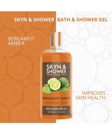 Beragamot Amber Shower Gel 300ml | Improve Skin Health with Vitamin E & Natural Extracts - Buy Online on GoSupps.com