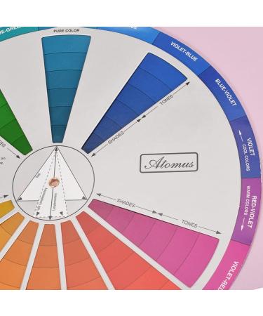9 Inch Color Mixing Guide Wheel for Art Class - RGB Color Wheel for Color Spectrum Matching and Learning - Buy Online on GoSupps.com