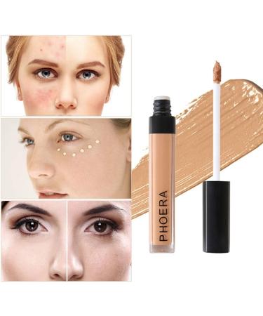 AQUAPURITY PHOERA Liquid Concealer Full Coverage Makeup - 105 Biscuit - Cruelty Free - Buy Online on GoSupps.com