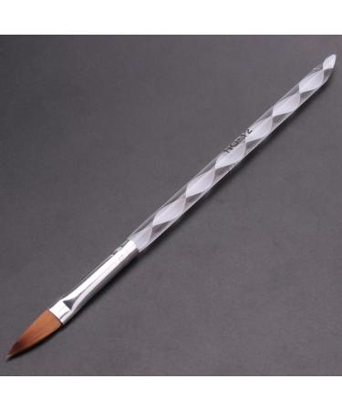 ecaqlin 5pcs Acrylic Nail Art UV Gel Carving Pen Brush Liquid Powder DIY No. 4/6/8/10/12 - Buy Online on GoSupps.com