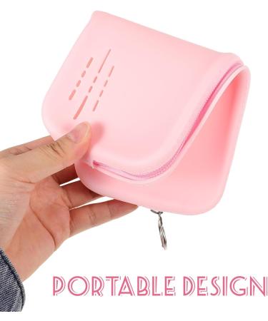 Beavorty Travel Makeup Bag - Silicone Toiletry & Lipstick Holder Brush Covers & Pouch for Cosmetics - Perfect for International Shipping - Buy Online on GoSupps.com