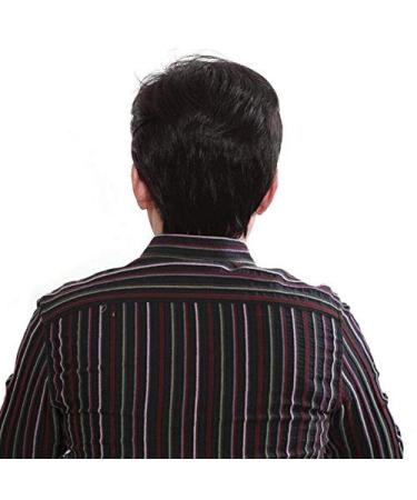 Shop BGHJUE Black Short Men's Wig - Quality Natural Hair for Everyday Wear - Buy Online on GoSupps.com