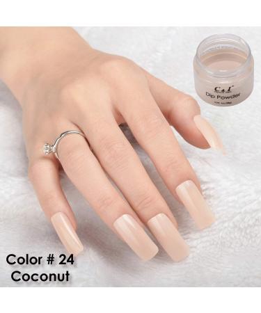 C & I Dip Powder Color No.024 Coconut Naked Color System - Buy Online on GoSupps.com