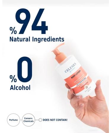CAREX BENELUX Celenes by Sweden Cloudberry Body Lotion 200 ml 2PACK Hydrates & Nourishes Suitable for Dry & Sensitive Skin Without Parabens Perfume & Alcohol - Buy Online on GoSupps.com