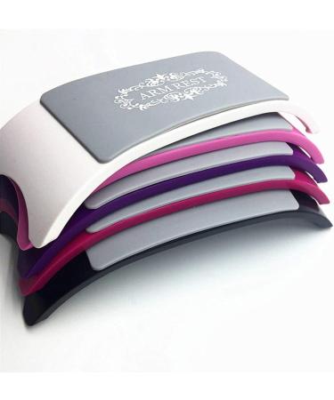 Best Nail Art Pillow Hand Rest Holder Cushion Plastic & Silicone Cushion Nail Arm Rest Manicure Accessories Tool Equipment - (Color: White) - Buy Online on GoSupps.com