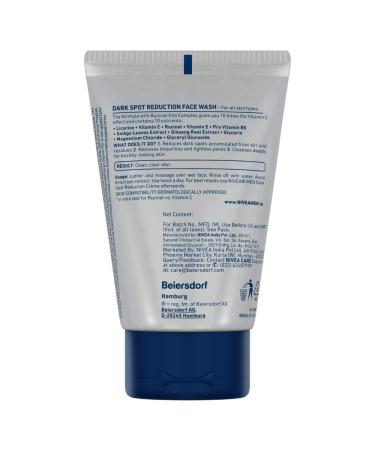 Nivea For Men Advanced Whitening 10 In 1 Face Wash | Dark Spot Reduction | 50g - Shop Internationally - Buy Online on GoSupps.com