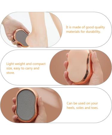 EXCEART 2pcs Foot Foot Remover for Feet Foot File Foot Scrub Care Tool Dead Skin Brush Foot Scraper for Dead Skin Foot Grinding Tool Pedicure Foot File Quartz Pumice Nail - Buy Online on GoSupps.com