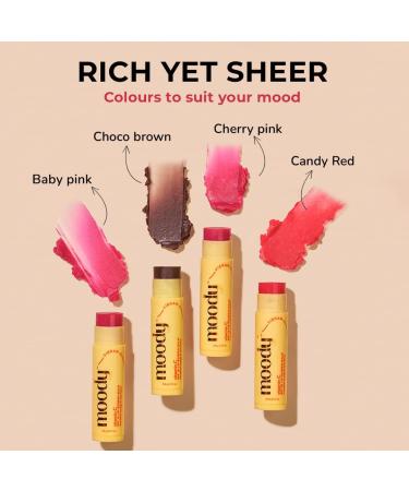 Vitamin C SPF 15 Tinted Lip Balm - Choco Brown (5.8g) | Hydrating & Sun Protection - Buy Online on GoSupps.com