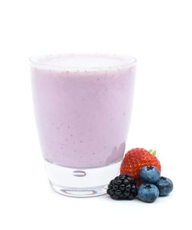 WonderSlim Berry Yogurt Meal Replacement Smoothie - 100 Calories, 15g Protein - 7ct Pack - Buy Online on GoSupps.com