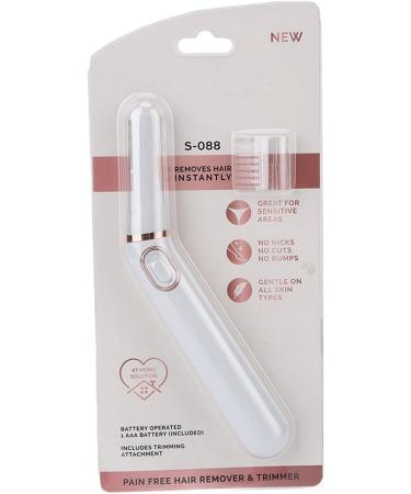 Portable LED Bikini Razor Trimmer for Men & Women - Dry Use Secure Fit Hair Remover with Boundary Comb - Buy Online on GoSupps.com