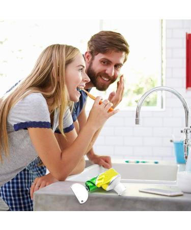 4 Pcs Toothpaste Squeezer - 2 in 1 Squeezer Key and Toothpaste Tube Squeezer Rollers Metal Toothpaste Tube Wringer Seat Holder Stand by INTSUN - Buy Online on GoSupps.com