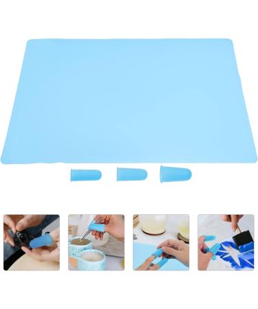 EXCEART 1 Set Silicone Finger Cots & Thumb Covers - Non-Slip Rubber Grips for Crafts Casting & Protection - International Shipping Available - Buy Online on GoSupps.com