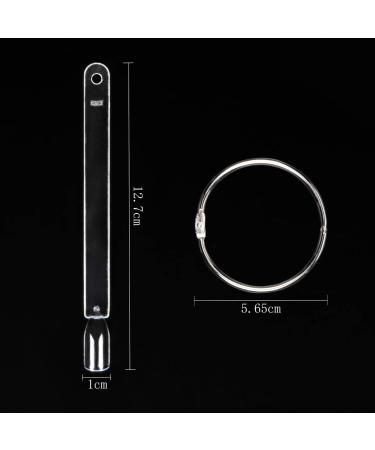 150pcs Transparent Nail Swatches Sticks - Fan-shaped Nail Polish Display Board for Nail Art Practice - Buy Online on GoSupps.com