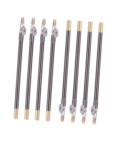 Crayons Sourcils Imperm ables 8 Pi ces Taille-crayon Int gr Maquillage Pour Sourcils Teint Profond Voyage