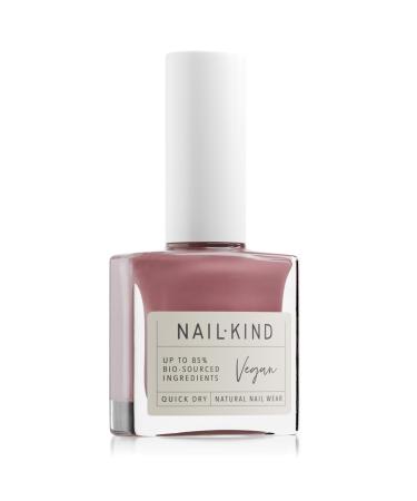 NAILKIND Dusty Pink Nail Polish - Cheeky Club - Classic-Shine Nail Varnish - Vegan Nail Lacquer - Peta Certified + Cruelty Free - Quick Drying Long Lasting - Chip Resistant Manicure - 8ml