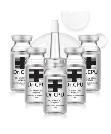 Best Stem Cell Ampoule Serum - Anti-Aging Hyaluronic Acid Moisturizer | 5 Vials (0.33 fl oz) - Professional Skin Care - Buy Online on GoSupps.com