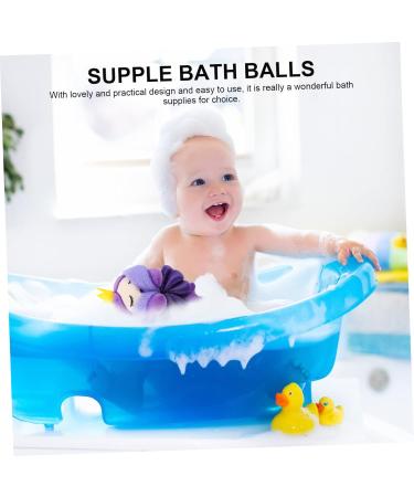 6 Pcs Animal Bath Ball Pouf - Exfoliating Mesh Loofah Sponges for Scrub & Foaming Shower - Buy Online on GoSupps.com
