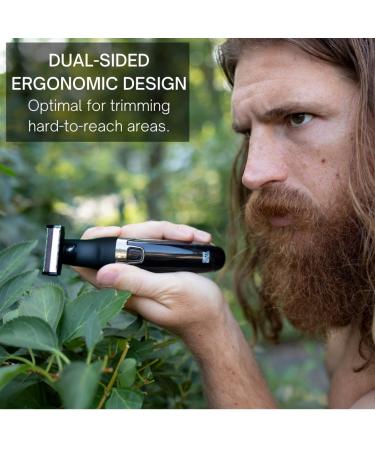 Ballber Groin Trimmer for Men by Happy Nuts - Waterproof & Rechargeable Ball Shaver - Electric Hygiene Groomer for Men - Buy Online on GoSupps.com