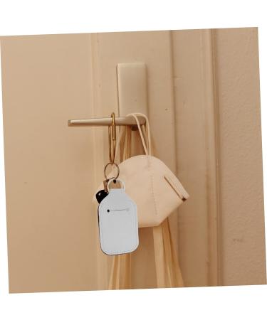 10pcs Heat Transfer Printed Bottle Covers - Travel Keychain Holders for Shampoo, Perfume & Gel - Buy Online on GoSupps.com