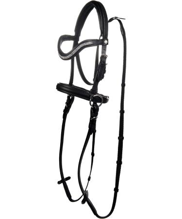 Buy HKM 9209 Bitless Bridle for Wooden Toy Horses - Black Shetty Bridle for International Shipping - Buy Online on GoSupps.com