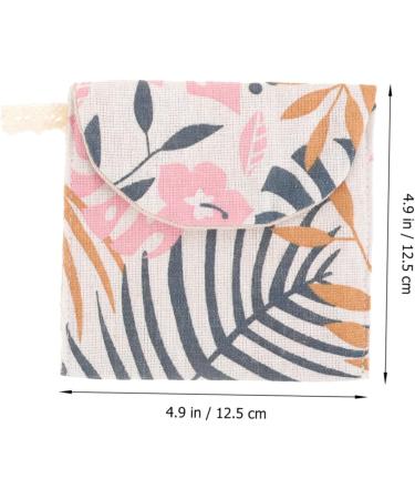 Orfofe 2-Piece Travel Period Pocket Set - Outdoor Small Menstrual Tinge Bags for Women - Buy Online on GoSupps.com