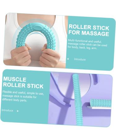 Honmeet Portable Handheld Muscle Roller Rod - Effective Massage Tool for Deep Tissue Relief & Relaxation - Buy Online on GoSupps.com