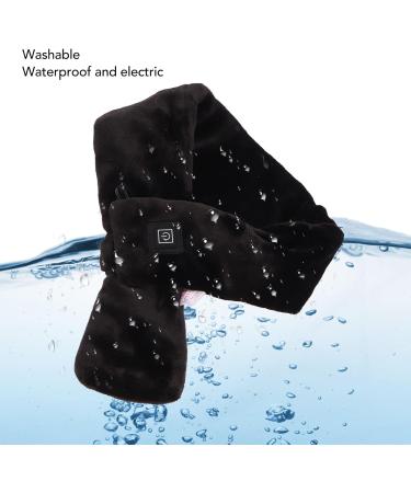 Ylszhyr Black Neck Heating Pillow | Portable USB Heating Neck Wrap & Scarf | Soft Electric Heater for Winter Outdoors - Buy Online on GoSupps.com