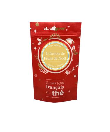 absolugreen Christmas Fruit Infusion - French Tea Counter - Spicy & Fruity Infusion - Christmas Infusion - Maison Fran aise - Bulk Infusi