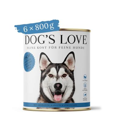 DOG'S LOVE Classic - Pack of 6 Fish Foods