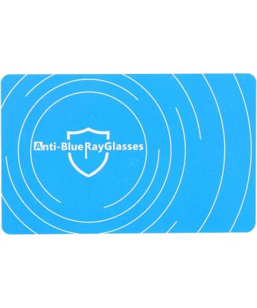 Anti Blue Light Glasses Test Kit | Blue Light Test Card & Generator for Accurate Testing - Buy Online on GoSupps.com