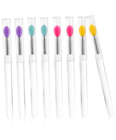 24 Pcs Lipstick Brush Set - Silicone Lip & Eye Makeup Applicators | Ideal for Women s Makeup Tools - Buy Online on GoSupps.com