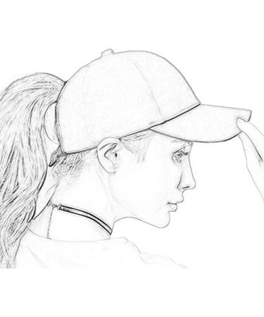 Ruyosn Women's High Ponytail Cap - Summer Cotton Sun Protection Hat in Beige | Stylish Hip Hop Fashion for Outdoor Activities - Buy Online on GoSupps.com