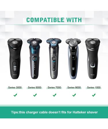 15V USB Charging Cable for Philips Norelco Shavers - HQ8505 Series Compatible - AIEVE Charger - Buy Online on GoSupps.com