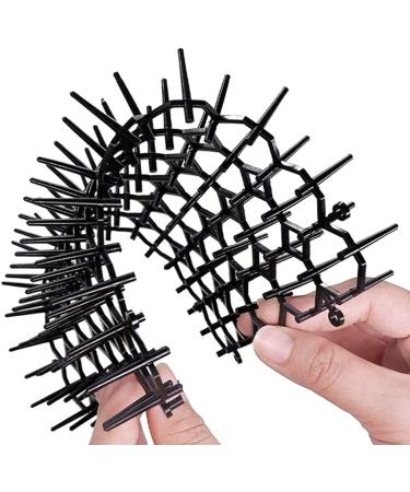 JINZOFLY Cat Scat Mat with Spikes - 12 Pieces, 7.96.1Inches - Pet Scat Mat for Garden & Fence - Buy Online on GoSupps.com