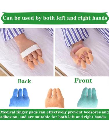 Finger Separator Protection for Stroke & Hemiplegia | Elastic Band Finger Cushion - Ideal for Bedridden Elderly Care - Buy Online on GoSupps.com