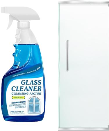 Glass Descaling Cleaner - Powerful Bathroom Glass Descaling Solution for Window | Household Glass Stain Remover for Shower Room Bathroom Living Room Cabinet Thaely - Buy Online on GoSupps.com