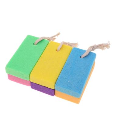 Beavorty 6pi ces Pierre Exfoliante pour Gommage pour Callosit s limine Peaux Mortes Lot Couleur Al atoire