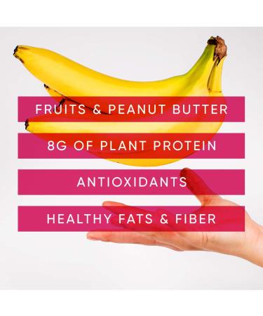 Noka Superfood Fruit & Nut Butter Smoothie Pouches 6 Pack - Vegan, Plant Protein, Gluten-Free, Organic | Banana Cocoa Peanut Butter Squeeze Packs 4.22oz (Pack of 4.22oz Ea) - Buy Online on GoSupps.com