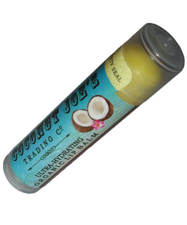 Coconut Joe's Trading Co. Organic Lip Balm Coconut Delight 0.15 Ounce Tube