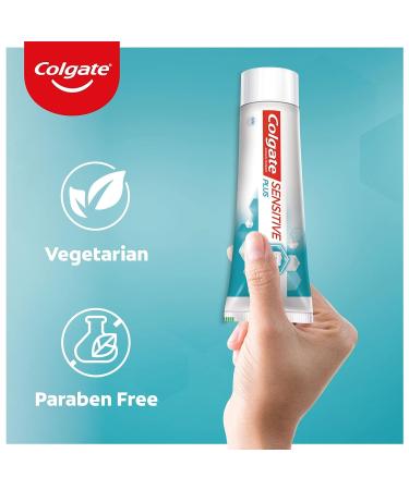 Colgate Sensitive Plus Toothpaste - 70g | Soothes Sensitivity - Buy Online on GoSupps.com