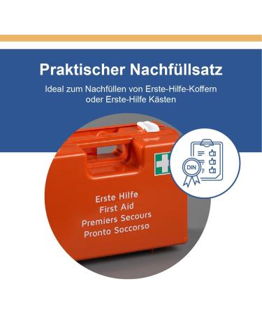 First Aid Refill Set - DIN 13169:2021 | Essential First Aid Supplies for Home & Travel - Buy Online on GoSupps.com