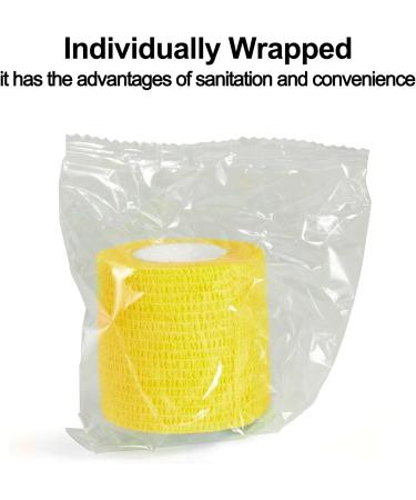 Sagafly 6Pcs Pet Vet Wrap Cohesive Bandages for Dogs Cats Horse Self Adherent Bandage for Wrist Ankle Self Adhesive Cohesive Dog Bandage Non-Woven Elastic Bandage Tape 5cm x 4.5m 6pcs Mix Color - Buy Online on GoSupps.com